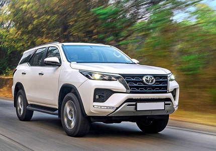 Toyota Fotuner Self Drive Car
