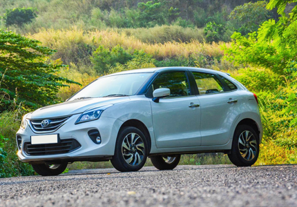 Toyota Glanza Self Drive Car