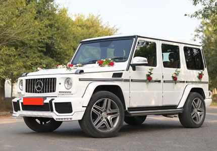 Mercedes G-Wagon Wedding Car