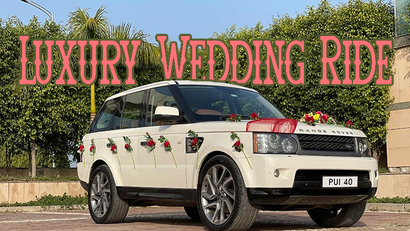 Range Rover Sport Wedding Car Rental | Luxury Wedding SUV Service