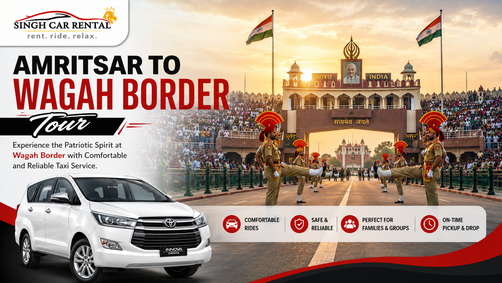 Amritsar to Wagah Border Tour: Complete Travel Guide for Visitors